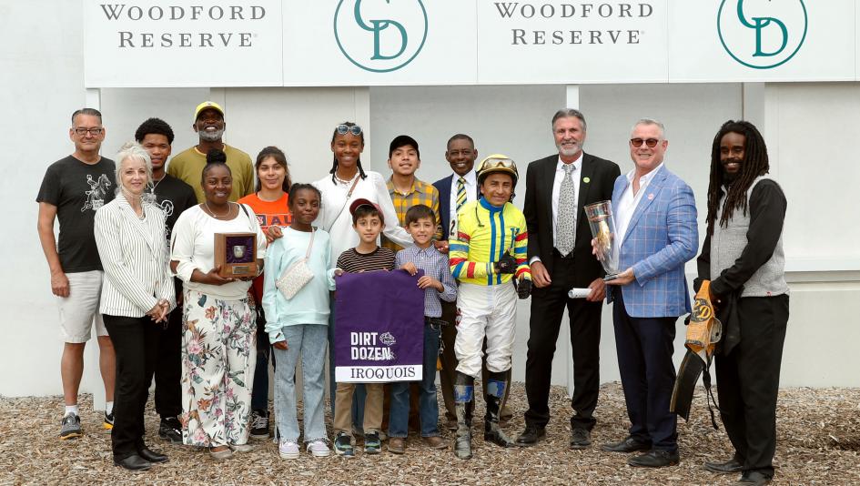 Harry Veruchi, West Saratoga, Iroquois Stakes, Larry Demeritte, Coady Photography